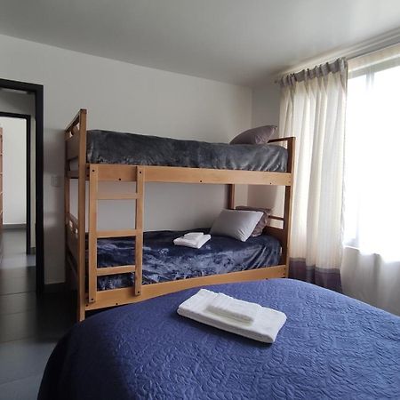 Elegante Apartamento Con Vistas Al Volcan Tungurahua Baños Chambre photo