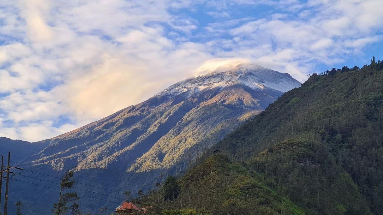 Elegante Apartamento Con Vistas Al Volcan Tungurahua Baños Extérieur photo