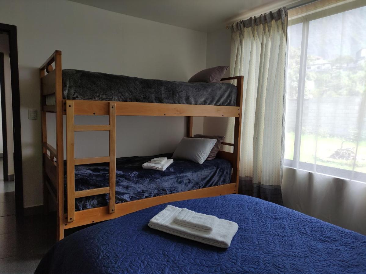 Elegante Apartamento Con Vistas Al Volcan Tungurahua Baños Extérieur photo